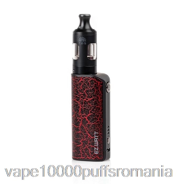 Vape Romania Innokin Ez.watt 35w Starter Kit Red & Black Crackle